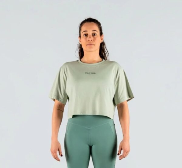 Camiseta Crop Oversize Mujer PICSIL - Imagen 7